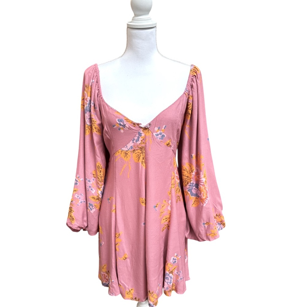 Free People Francesca Floral Minidress - Picture 5 of 10